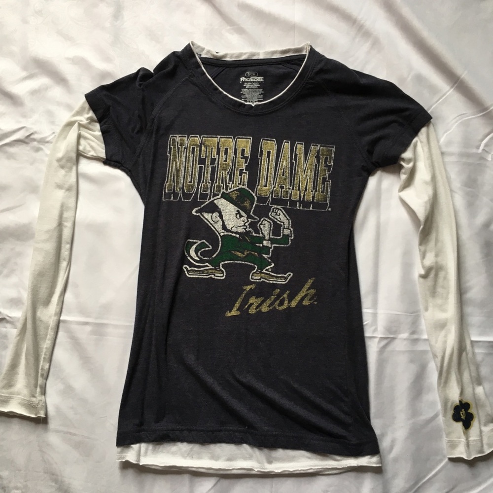 Notre Dame long sleeve shirt / top